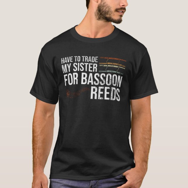 Bassoon Orchestra und Bassoon Wind Instrument T-Shirt (Vorderseite)