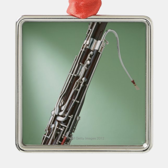 Bassoon Silbernes Ornament (Vorne)