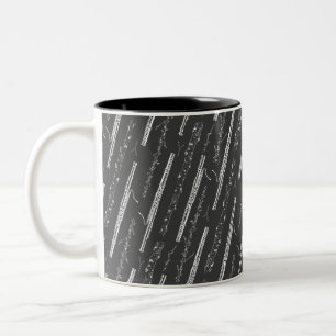 Bassoon Themed Musical Instrument Band Orchestra Zweifarbige Tasse