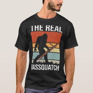 Bassoonist Bassquatch Woodwind Instrument Bassoon T-Shirt