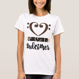 Baßschlüssel-Musikherz - Ich liebe es, meine Dulci T-Shirt