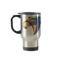 Bassschlüssel-Regenbogen-Fan