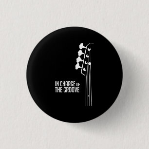 Bassspieler, der für den Groove verantwortlich ist Button