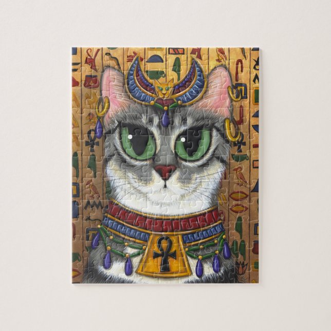 Bast-Göttin-Katzen-Ägypter Bastet (Vertikal)