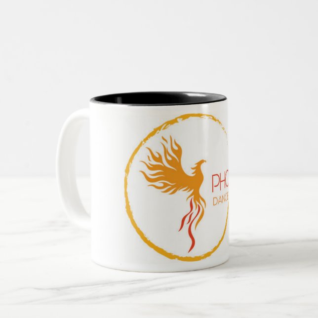 Bast-Zwei-Tonen-Tasse Zweifarbige Tasse (Vorderseite Links)