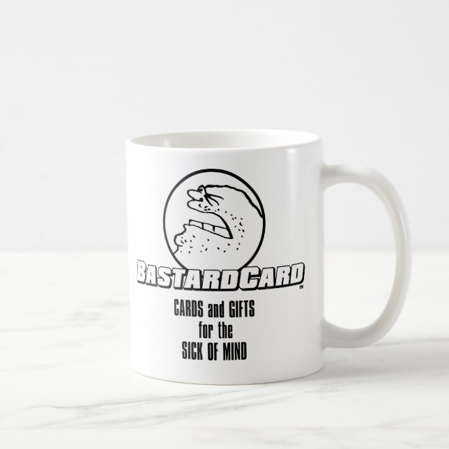 BastardCard für den Geist Kaffeetasse (Rechts)