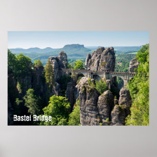 Bastei Bridge Poster