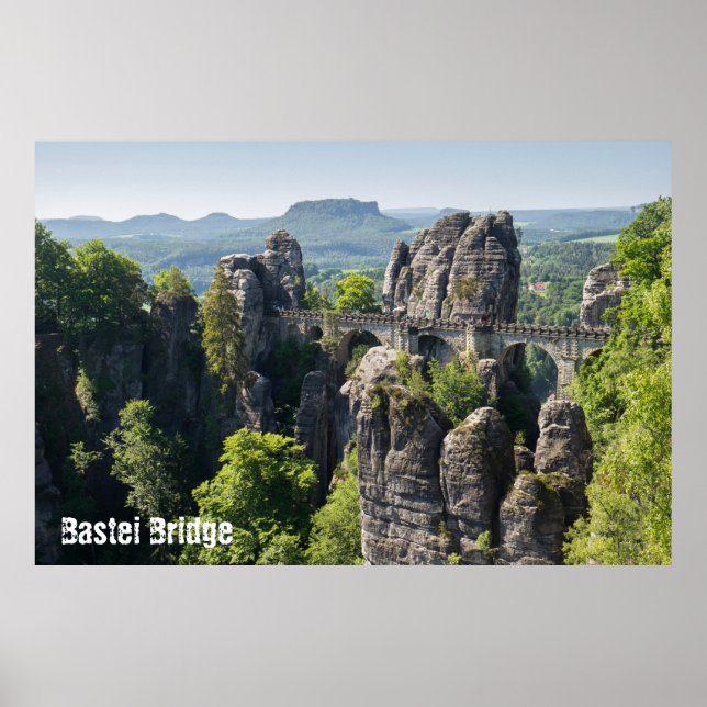 Bastei Bridge Poster (Vorne)