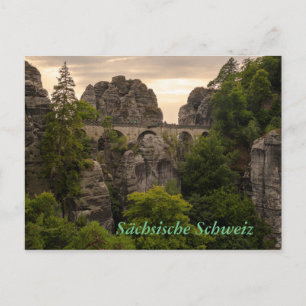 Bastei Brücke Postkarte