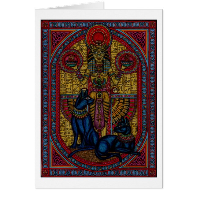 bastet, Bast das Katzengöttinrb (Vorne)