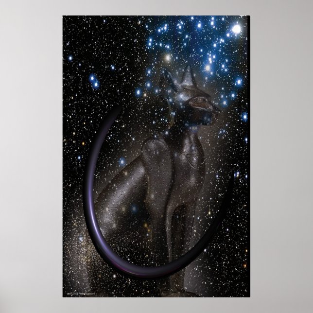 Bastet by Gregory Gallo Poster (Vorne)