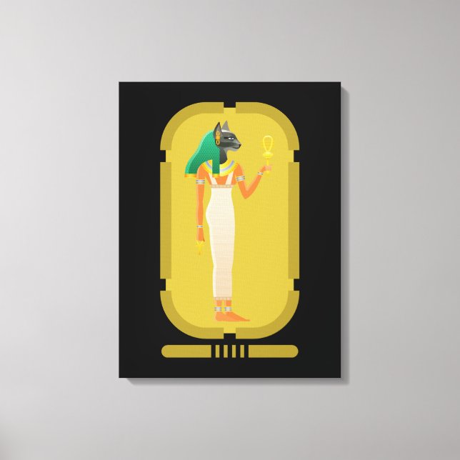 Bastet Canvas Print Leinwanddruck (Vorderseite)