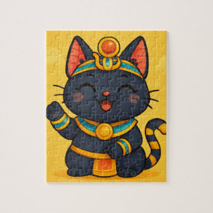 Bastet Cat Puzzle Ägyptische Göttin