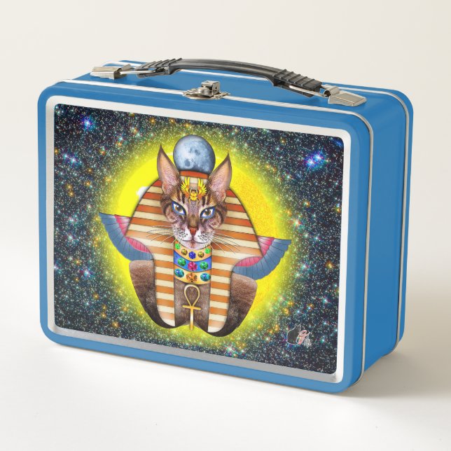 Bastet Metal Lunchbox (Vorderseite)