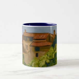 Bastide in Provence Zweifarbige Tasse