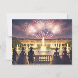 Bastille Day Postkarte