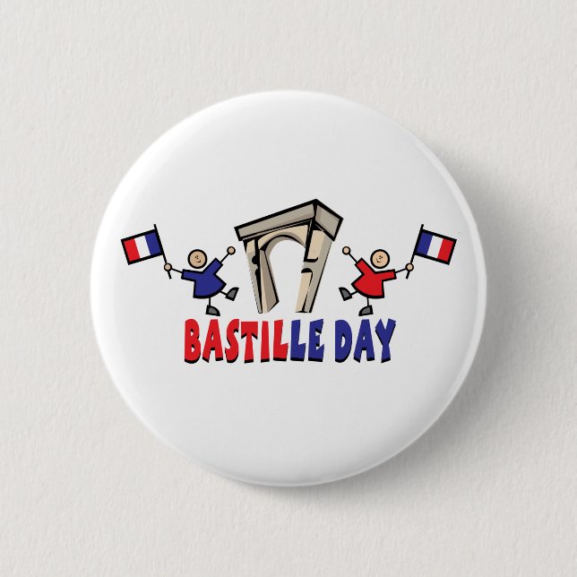 Bastille-Tag! Button (Vorderseite)