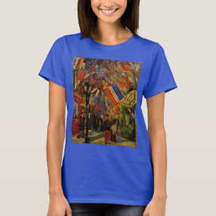 Bastille-Tag-Feier in Paris von Vincent van Gogh T-Shirt