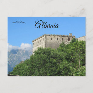 Bastion von Burg Gjirokaster Gjirokaster Albanien Postkarte