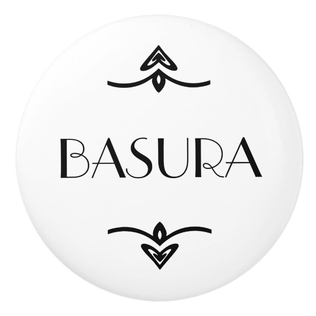 Basura Keramikknauf (Vorderseite)