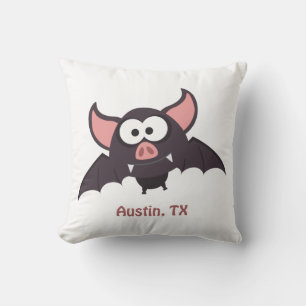 Bat - Austin, Texas Kissen