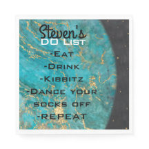 Bat Bar Mitzvah Space Out Napkins