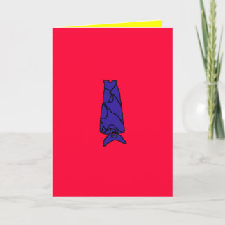 Bat Birthday Card Karte