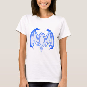 Bat Blue Inv MUSEUM Zazzle Geschenke T-Shirt