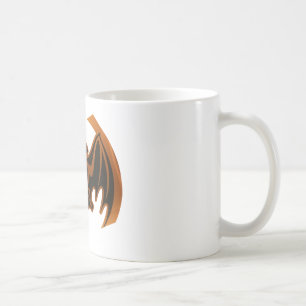 Bat Brown The MUSEUM Zazzle Geschenke Kaffeetasse
