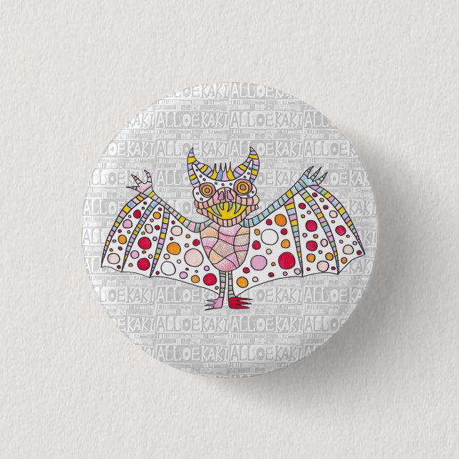 Bat Button (Vorderseite)