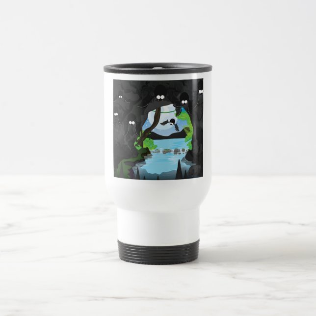 Bat Cave Reisebecher (Mittel)