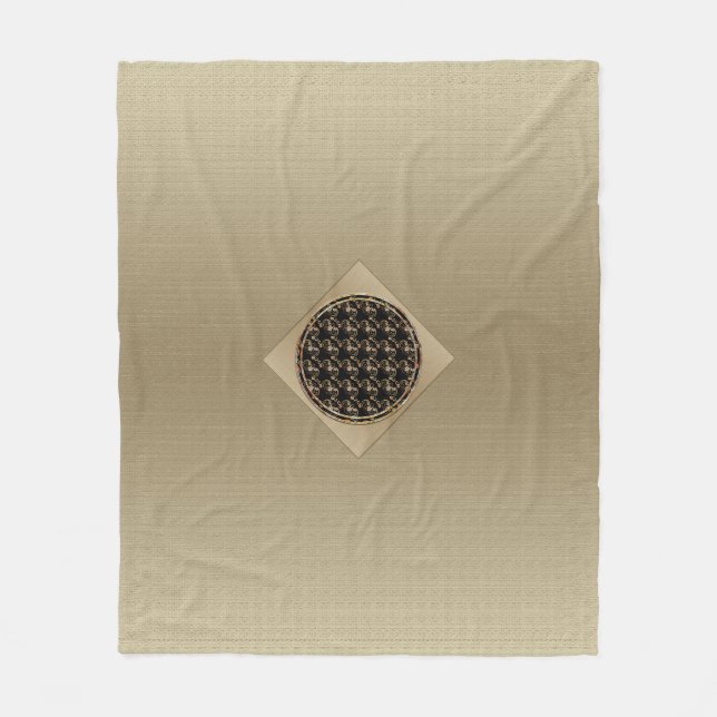 Bat Chinese Symbol Fleece Blanket (Vorderseite)