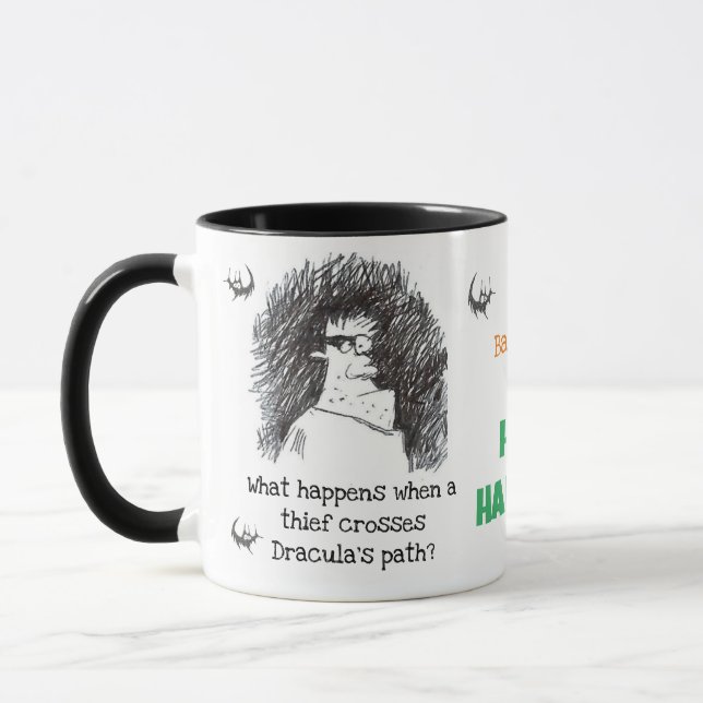 Bat Crazy Tasse (Links)