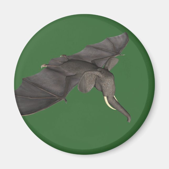 Bat Elephant Hybrid Magnet (Vorne)