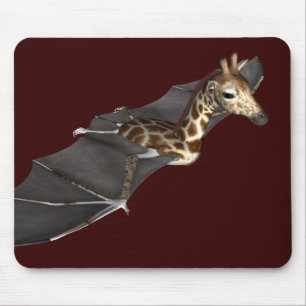 Bat Giraffe Hybrid Mousepad