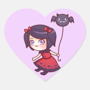 Bat Girl Sticker