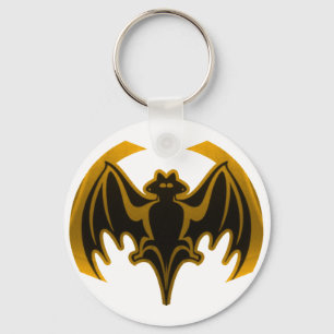 Bat Gold Das MUSEUM Zazzle Geschenke Schlüsselanhänger