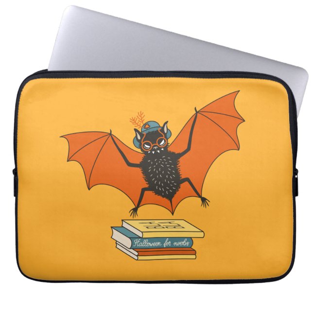 Bat Granny Book Lover Laptopschutzhülle (Vorderseite)