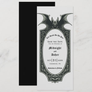 Bat Halloween bis zum Tod tun uns Teil Save the Da Einladung