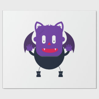 Bat halloween         geschenkpapier
