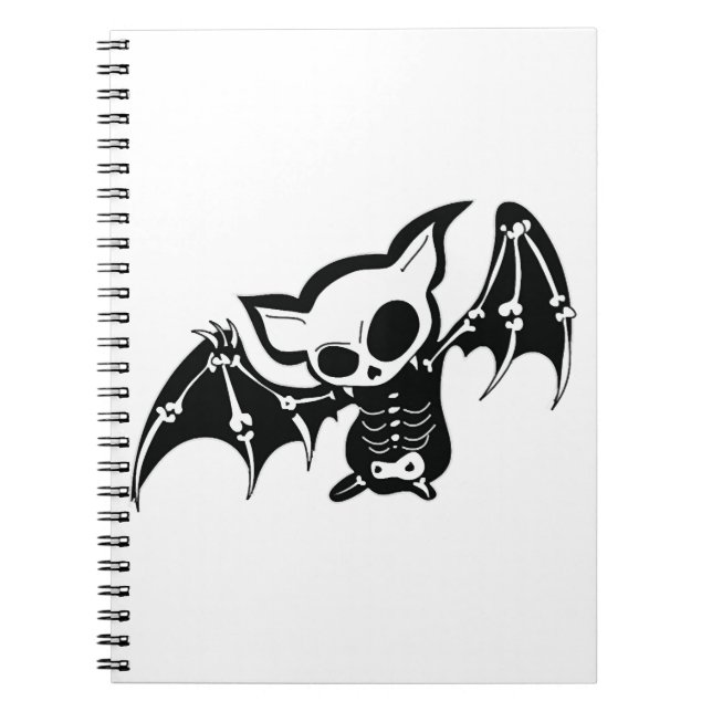 Bat Halloween Notizblock (Vorderseite)