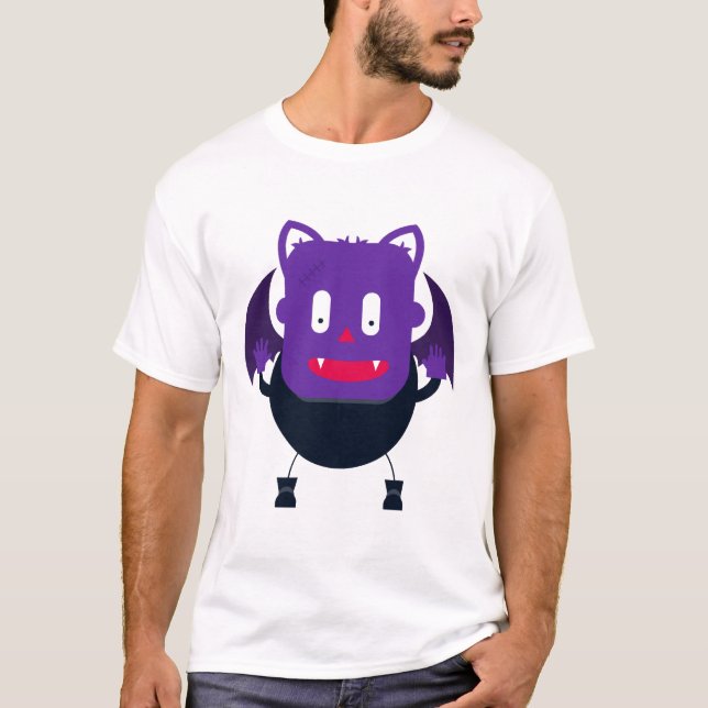 BAT-halloween T-Shirt (Vorderseite)