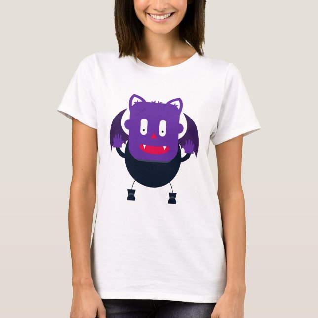 Bat halloween         T-Shirt (Vorderseite)