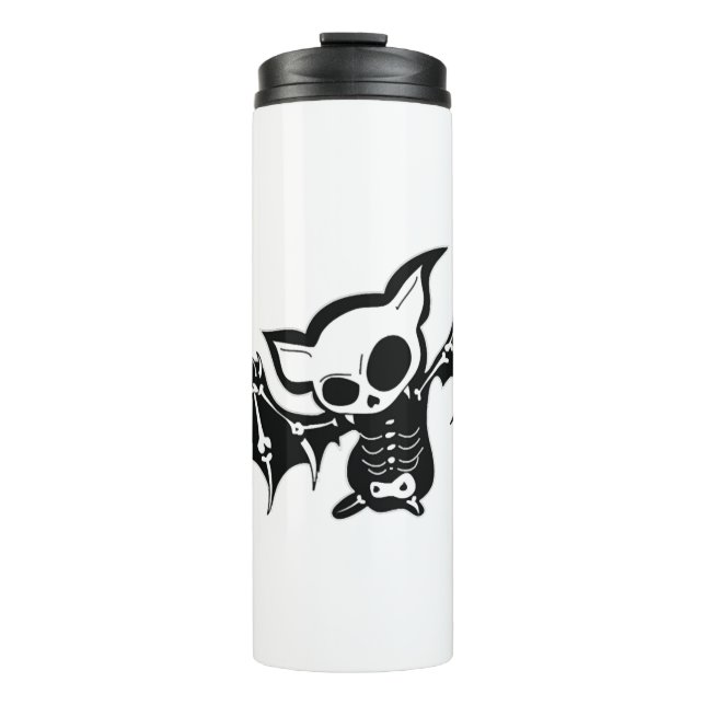 Bat Halloween Thermosbecher (Vorderseite)