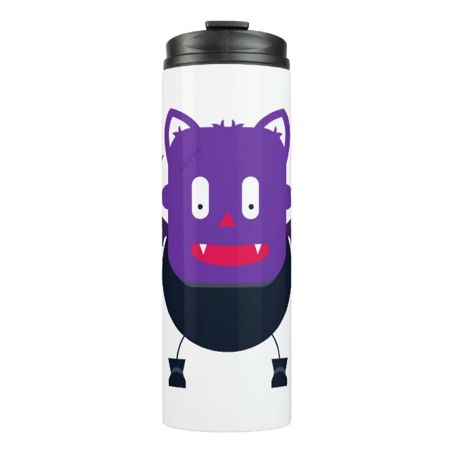 BAT-halloween Thermosbecher (Vorderseite)