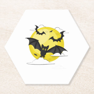 Bat Halloween Untersetzer