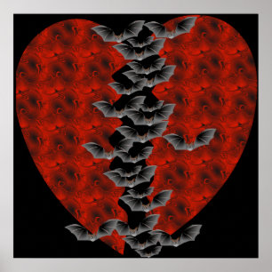 Bat Heart Poster