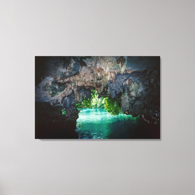 Bat Höhle in Airai, Palau, Mikronesien Leinwanddruck (Vorderseite)