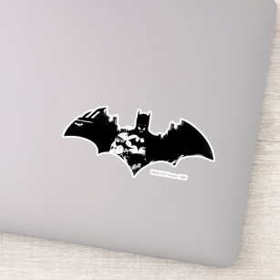 Bat-Logo für Batman- und Gotham-Silhouette Aufkleber