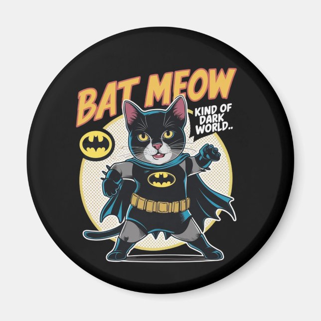 BAT Meow Magnet (Vorne)